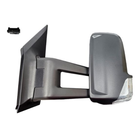 Acceder a la pieza Retrovisor eléctrico izquierdo, convexo, ángulo muerto, térmico, con intermitente (6 pines) (Brazo medio)