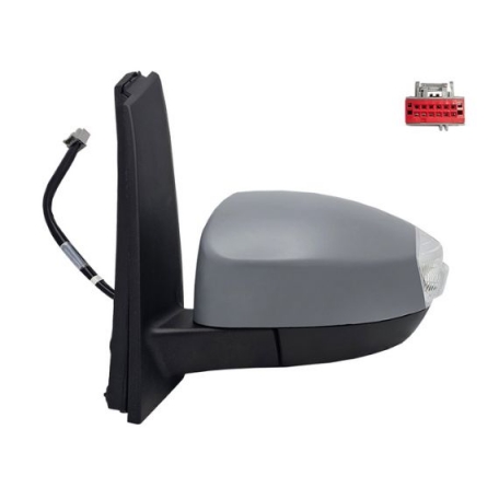 Acceder a la pieza Retrovisor eléctrico izquierdo, asférico, térmico, imprimado, abatible, con intermitente, cortesía (8 pines)