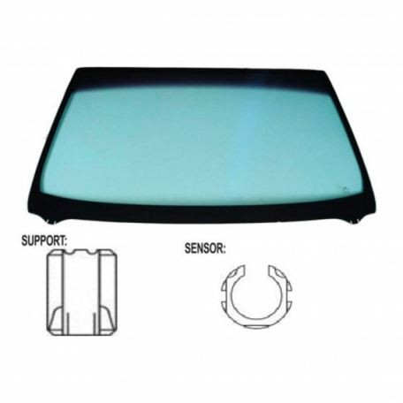 Acceder a la pieza Parabrisas verde, control solar