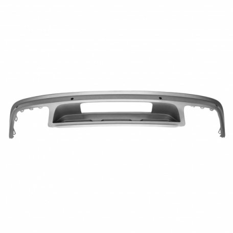 Acceder a la pieza Spoiler parachoques trasero, imprimada, doble escape izquierda y derecha + sensores