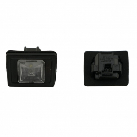 Acceder a la pieza Piloto de matrícula, LED