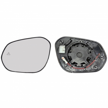 Acceder a la pieza Cristal + soporte retrovisor izquierdo, convexo, térmico, side (2 pines)