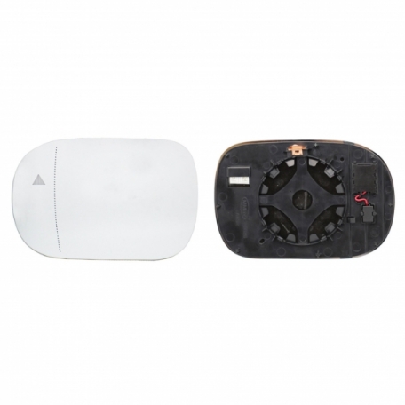 Acceder a la pieza Cristal + soporte retrovisor izquierdo, asférico, térmico, side (2 pines)