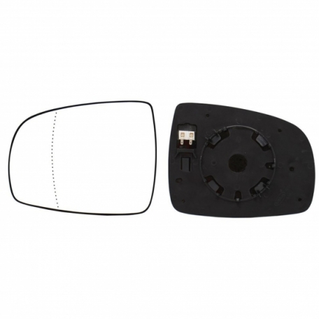 Acceder a la pieza Cristal + soporte retrovisor izquierdo, asférico, térmico (2 pines)