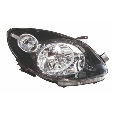 Acceder a la pieza Faro eléctrico derecho, negro, H4