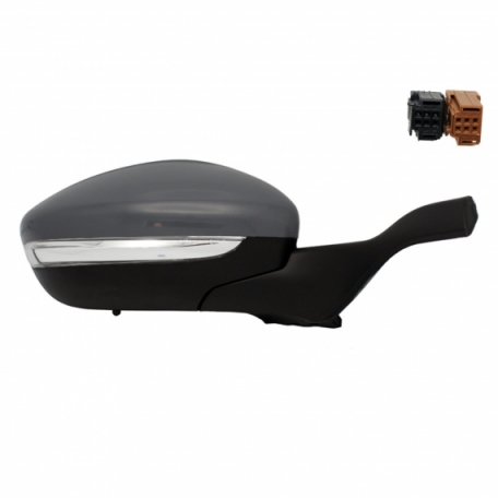 Acceder a la pieza Retrovisor eléctrico derecho, imprimado, convexo, térmico, abatible, con intermitente, sonda (11 pines)